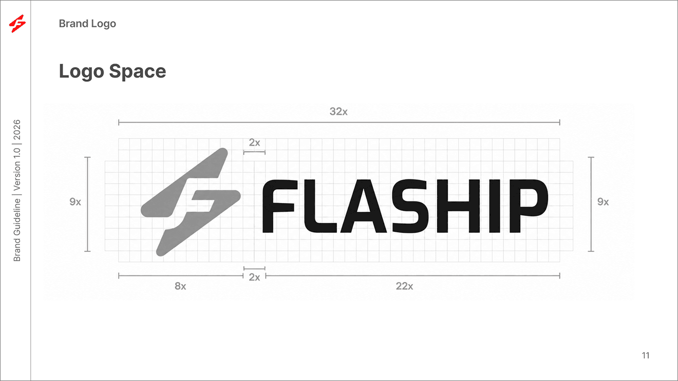 Flaship logo space