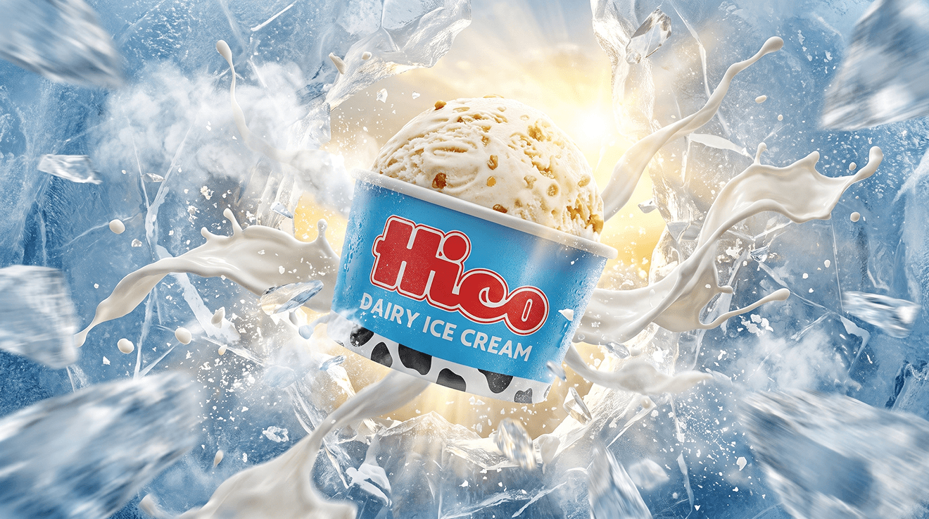 Hico dry ice cream