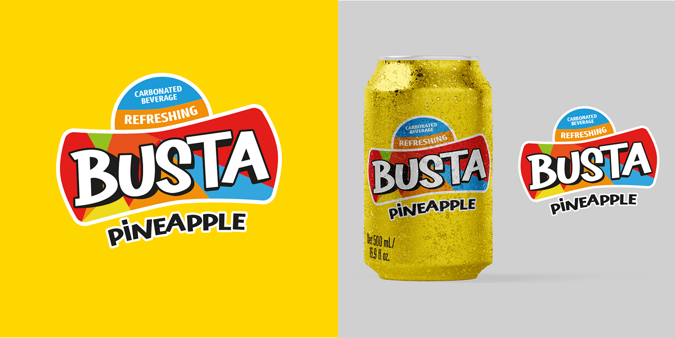 Busta Pineapple logo showcase