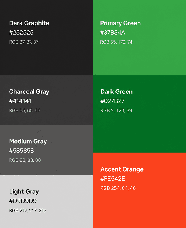 Colour palette