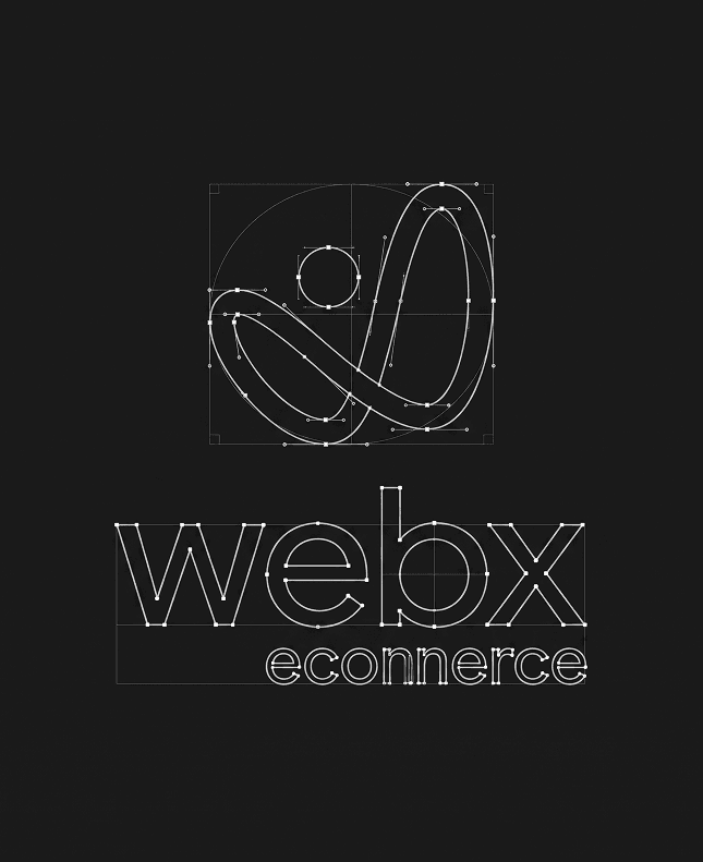 Webx logo on dark