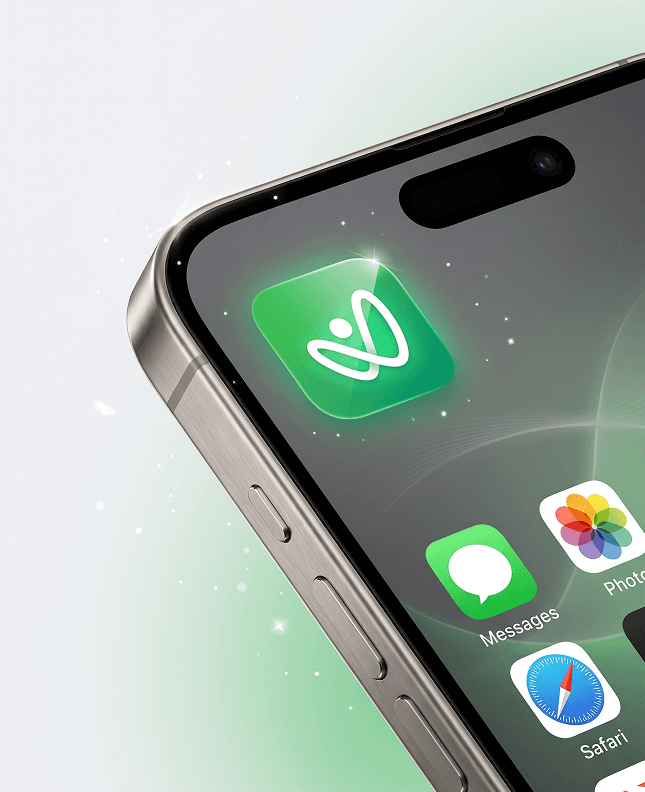 Webx mobile app screen 1